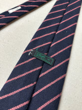 Charger l'image dans la galerie, Glans X M. Bardelli cravate club marine en cachemire