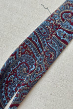 Load image into Gallery viewer, Lanvin Paris cravate en soie à motif paisley en soie Made in Italy