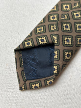 Load image into Gallery viewer, Caleffi Roma cravate en soie à motif géométrique Made in Italy