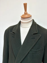 Charger l'image dans la galerie, Manteau croisé vintage polo coat en 100% laine 52