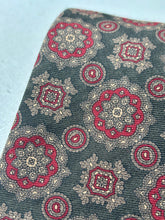 Načíst obrázek do prohlížeče Galerie, Vivax X Davide Cenci cravate vintage à motif géométrique en laine Made in England