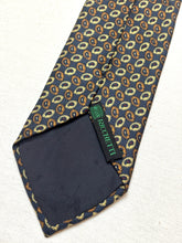Charger l'image dans la galerie, Ricchetti X Drake's cravate bleue en soie à motif paisley Made in England