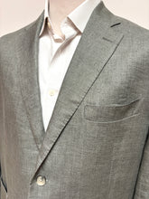 Lade das Bild in den Galerie-Viewer, Suitsupply blazer gris en pur lin Solbiati modèle Havana Patch L