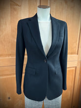 Charger l'image dans la galerie, Suistudio blazer femme en flanelle de laine Vitale Barberis Canonico 34R