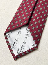 Charger l'image dans la galerie, A.Ugolini Firenze cravate bordeaux paisley en laine