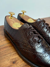 Carica l'immagine nel visualizzatore di Gallery, Walter shoes derby femme en cuir marron Made in Italy 36 FR