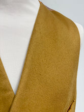 Charger l'image dans la galerie, Frederick Theak gilet de costume jaune en pure laine vierge Made in England 54