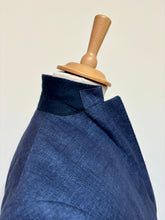 Charger l'image dans la galerie, Scapa costume bleu trois pièces 100% lin 48