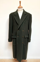 Charger l'image dans la galerie, Manteau croisé vintage polo coat en 100% laine 52