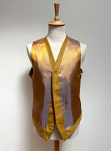 Charger l'image dans la galerie, Frederick Theak gilet de costume jaune en pure laine vierge Made in England 54