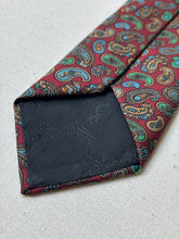 Charger l'image dans la galerie, Arnys Paris cravate vintage real madder Made in England