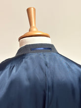Lade das Bild in den Galerie-Viewer, Scapa blazer marine rayé en coton et laine 48/M