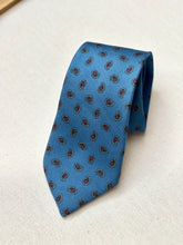 Charger l'image dans la galerie, Duo de cravates paisley vintage en soie Façonnable