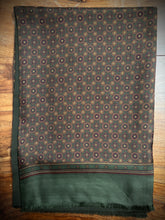 Load image into Gallery viewer, Morris foulard double face en laine soie Made in Italy