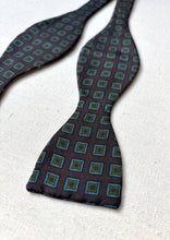 Charger l'image dans la galerie, Duo de noeuds papillon en soie vintage