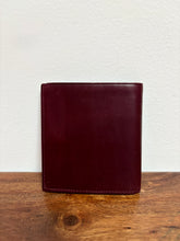 Charger l'image dans la galerie, Madelios Paris portefeuille vintage en cuir bordeaux