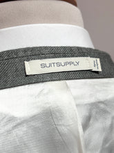 Lade das Bild in den Galerie-Viewer, Suitsupply blazer gris en pur lin Solbiati modèle Havana Patch L