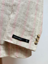 Charger l'image dans la galerie, Lucas Delli blazer à rayures en lin 52