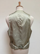 Charger l'image dans la galerie, Gilet de costume vintage en laine à carreaux fenêtre 52