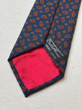 Charger l'image dans la galerie, Caleffi Roma X Vivax London cravate paisley en laine Made in England