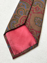 Načíst obrázek do prohlížeče Galerie, Prochownick vintage paisley kravata vyrobená v Itálii
