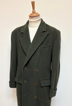Charger l'image dans la galerie, Manteau croisé vintage polo coat en 100% laine 52