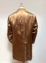 Charger l'image dans la galerie, R. Caruso manteau en laine à carreaux 52 Made in Italy