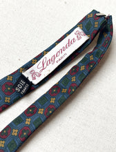 Charger l'image dans la galerie, Lagonda Paris noeud papillon vintage en soie Made in France