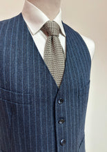 Charger l'image dans la galerie, Sportex by Dormeuil costume à rayures vintage trois pièces en pure laine M/48