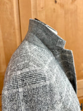 Charger l'image dans la galerie, Suistudio costume femme à carreaux Prince de Galles en laine et coton 34R