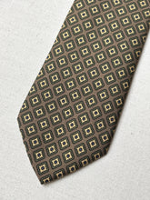 Load image into Gallery viewer, Caleffi Roma cravate en soie à motif géométrique Made in Italy