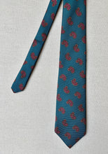 Načíst obrázek do prohlížeče Galerie, Zelená paisley kravata Kennetha Gordona, vyrobeno v Itálii