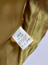 Charger l'image dans la galerie, Harris Tweed X Jodhpur blazer vintage jaune femme 100% laine 36