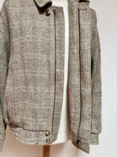 Charger l'image dans la galerie, Harris Tweed X Walbusch blouson tweed vintage en pure laine vierge 56
