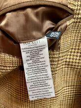 Charger l'image dans la galerie, Hackett London blazer à carreaux en laine lin et soie 40R/50R