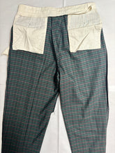Charger l'image dans la galerie, Façonnable pantalon à pinces vintage à carreaux Made in Italy S