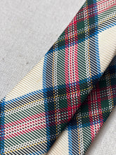 Charger l'image dans la galerie, Zanolini cravate tartan en soie Made in Italy