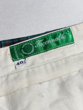 Charger l'image dans la galerie, Façonnable pantalon vintage tartan à pinces Made in Italy XS