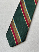 Charger l'image dans la galerie, Brooks Brothers X Davide Cenci cravate club vintage en soie