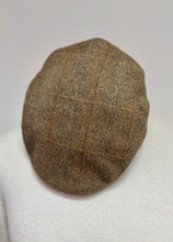 Charger l'image dans la galerie, Old England Paris casquette vintage à carreaux en laine et cachemire 57