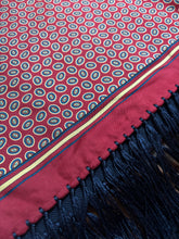 Charger l'image dans la galerie, Pica Milano foulard vintage double face en laine et soie Made in Italy
