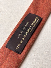 Lade das Bild in den Galerie-Viewer, TM Lewin by John Francomb cravate orange rouille en laine Vitale Barberis Canonico