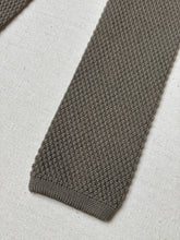 Charger l'image dans la galerie, Cravate maille vintage en laine vierge
