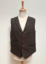 Charger l'image dans la galerie, Gilet de costume en tweed en pure laine 54