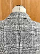 Charger l'image dans la galerie, Suistudio costume femme à carreaux Prince de Galles en laine et coton 34R