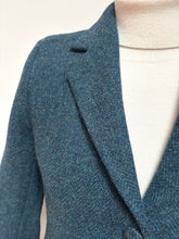 Load image into Gallery viewer, Harris Tweed X Eliz Scott manteau femme en tweed 100% laine 36 Made in England