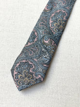 Načíst obrázek do prohlížeče Galerie, Jacques Boivin cravate paisley en soie Made in France