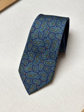 Charger l'image dans la galerie, M. Bardelli Milano cravate paisley en soie Made in England