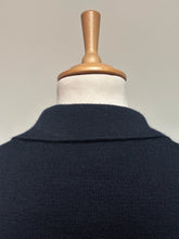 Charger l'image dans la galerie, Cyrillus Paris cardigan croisé bleu marine 100% laine vierge Taille 2 / 40 FR