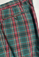 Charger l'image dans la galerie, Façonnable pantalon vintage tartan à pinces Made in Italy XS